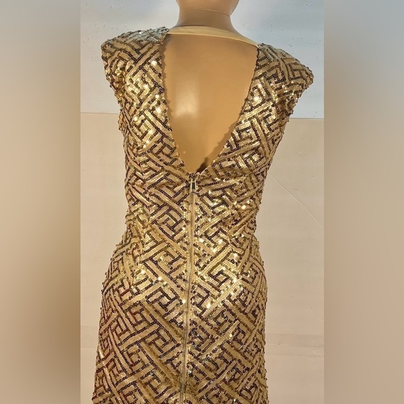 GRACE EXCLUSIVE SEQUIN MINI DRESS SIZE S - Picture 3 of 6